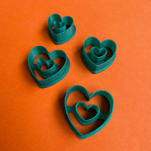 Load image into Gallery viewer, Heart Cut-Out Abstract Shape Polymer Clay Cutter
