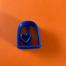 Load image into Gallery viewer, Arch heart cut out Abstract Shape Polymer Clay Cutter
