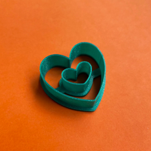 Load image into Gallery viewer, Heart Cut-Out Abstract Shape Polymer Clay Cutter
