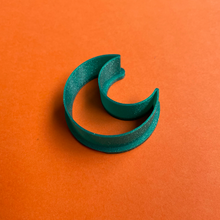 Load image into Gallery viewer, Crescent  Abstract Shape Polymer Clay Cutter
