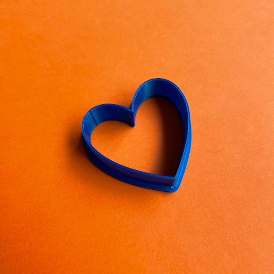 Heart Abstract Shape Polymer Clay Cutter